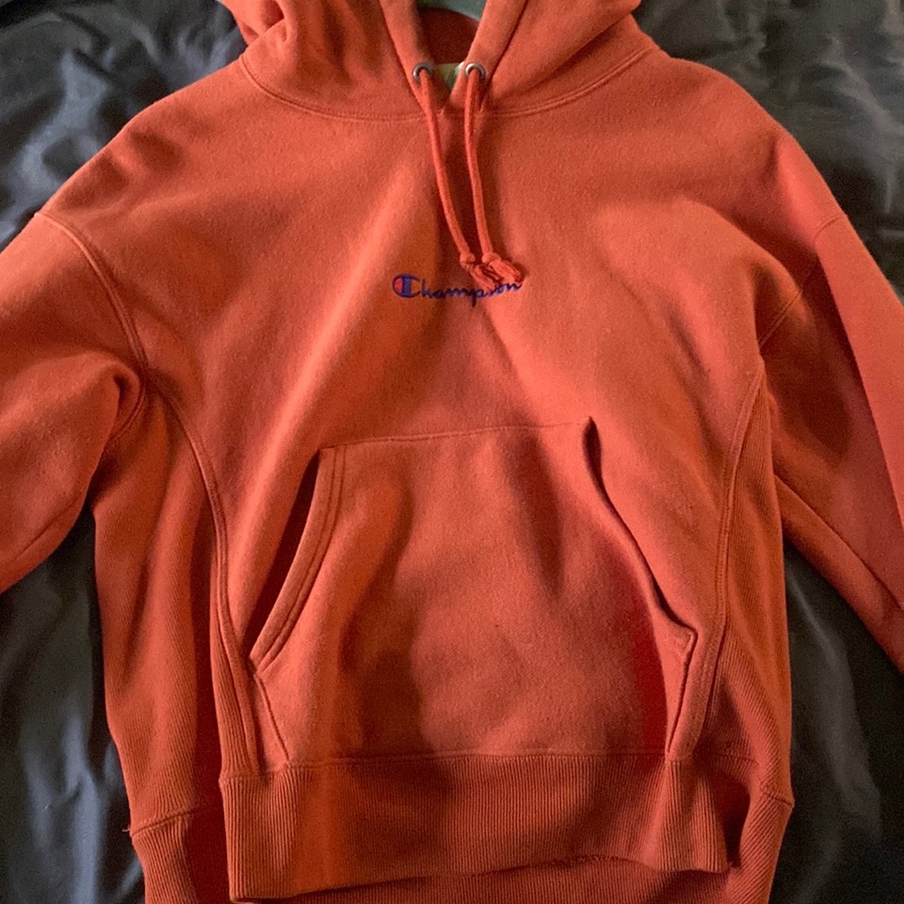 Orange champion sweater